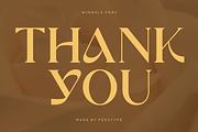 Windels - Elegant Serif Logo Font, a Serif Font by Pekotype (Thumbnail 15 of 15)