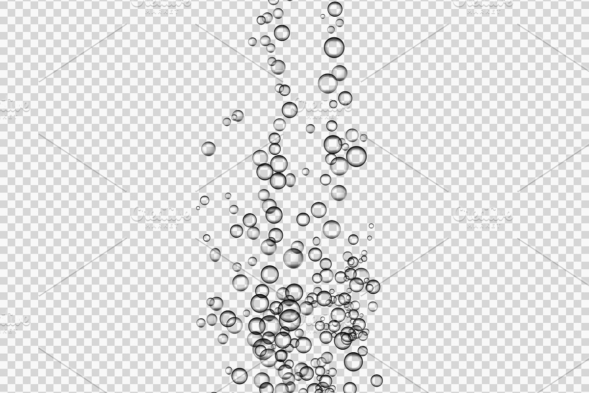 Collection of realistic bubbles, a Decorative Illustration by Yayasya (Photo 3 of 3)