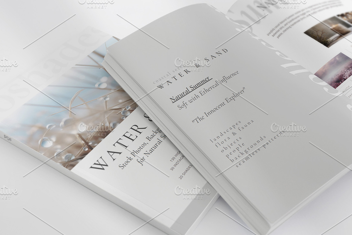 Water & Sand 130 Stock Photos Bundle, a Wallpaper Photo by Iconogenic (Photo 8 of 8)