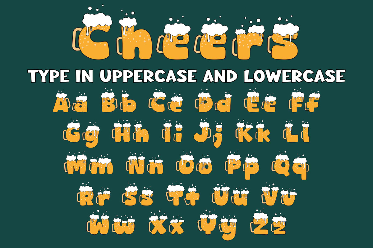 Happy St. Patrick - 6 Color Fonts, a Font by Adalin Shop (Photo 10 of 14)