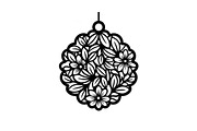 Hanging Mandala Ornament Vector Bund, an Illustration by musafir_fashion (Thumbnail 2 of 51)
