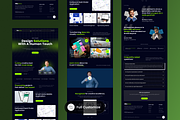 MikoLibrary - Freelancer Portfolio, a Landing Page Template by SLAB! Design (Thumbnail 2 of 4)
