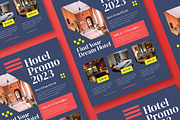 Hotel Promo Flyer, a Flyer Template by Tokosatsu (Thumbnail 3 of 3)