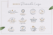 Elaine Hanks (+Feminine Logo Pack), a Script Font by Sarid Ezra (Thumbnail 2 of 10)