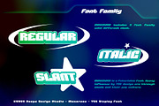Maxerons - Y2K Font, a Font by Snape Design Studio (Thumbnail 3 of 5)
