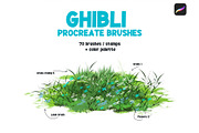 Ghibli Anime Procreate Brushes, a Brush Add-On by Spark Studio Brushes (Thumbnail 2 of 5)