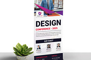Conferences Roll Up Banner, a Flyer Template by MightyDesign (Thumbnail 3 of 8)