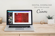 Noel Christmas Program Canva Templat, a Brochure Template by Godserv Designs (Thumbnail 4 of 11)