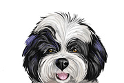 Dogs Cross Breeds 56 Animals Bundle, an Animal Illustration by Dneprstock (Thumbnail 48 of 55)