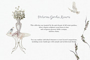 Victorian garden Riverie-summer set, a Decorative Illustration by Amely.Art (Thumbnail 2 of 12)
