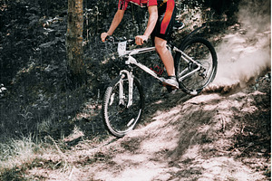 Mountain Bike cyclist riding track, a Sports & Recreation Photo by Our Amazing World