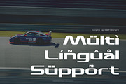 Grivor Racer - Modern Sport Font, a Sans Serif Font by Flawless And Co (Thumbnail 10 of 10)