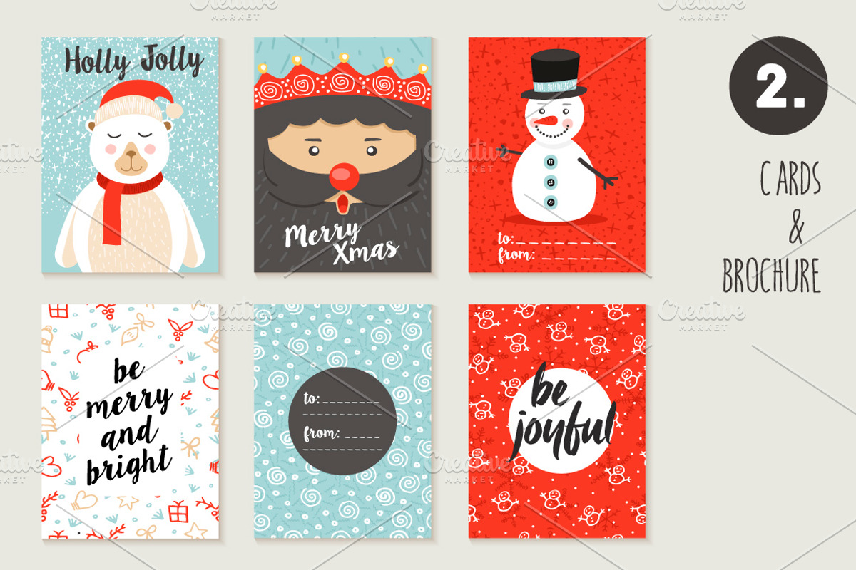 Christmas hand made celebration PACK, a Card Template by Cienpies Design (Photo 3 of 8)