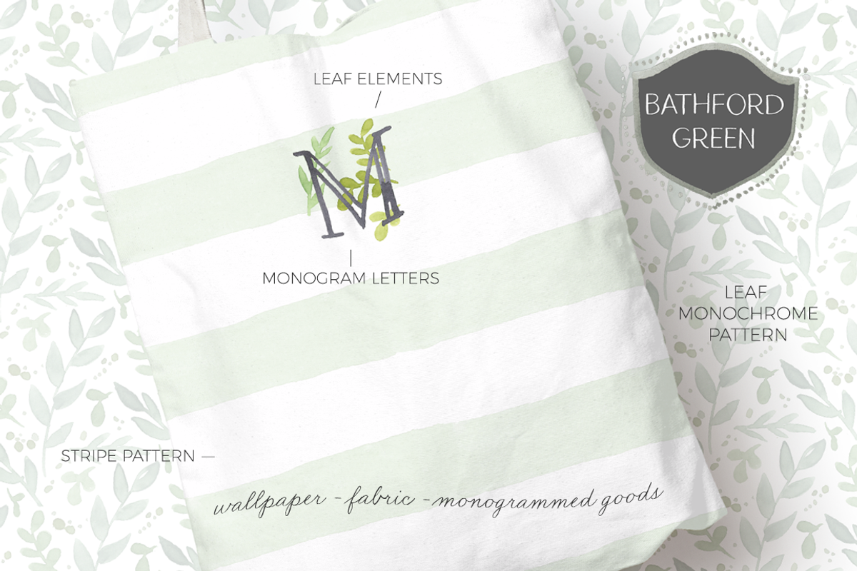 Bathford Green Collection, a Decorative Illustration by KLUGE+CO (Photo 13 of 13)