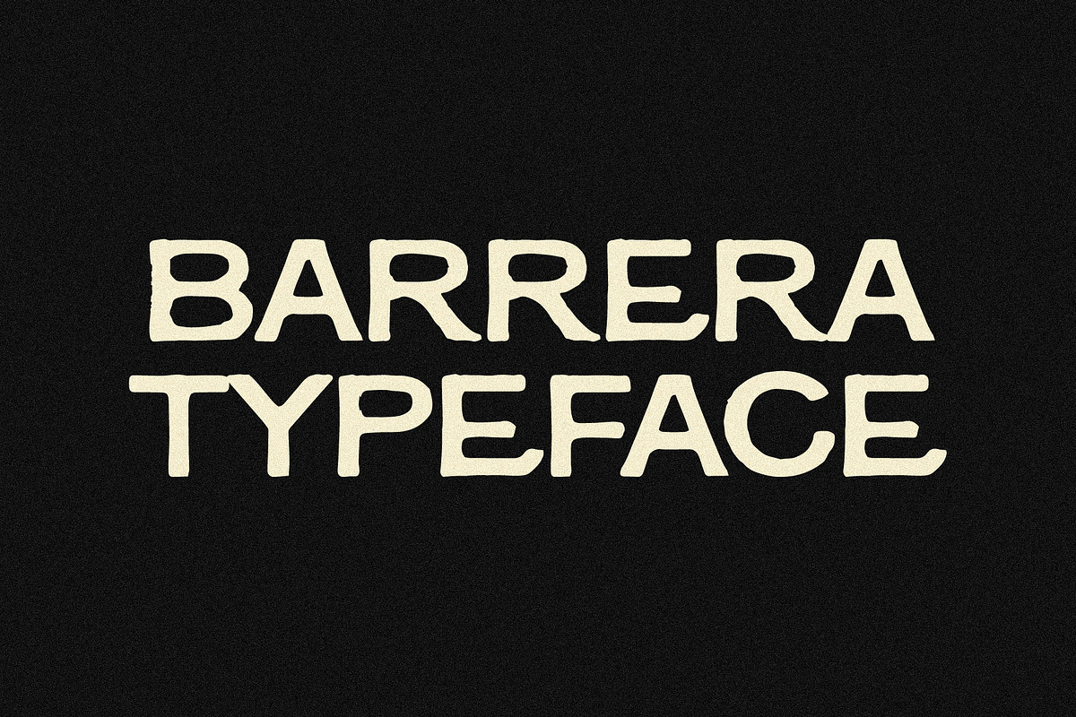 Barrera Typeface, a Handwritten Font by Taylor Penton (Photo 2 of 6)