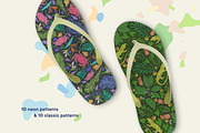 Life in the Tropics patterns, a Pattern Graphic by Piñata (Thumbnail 4 of 14)