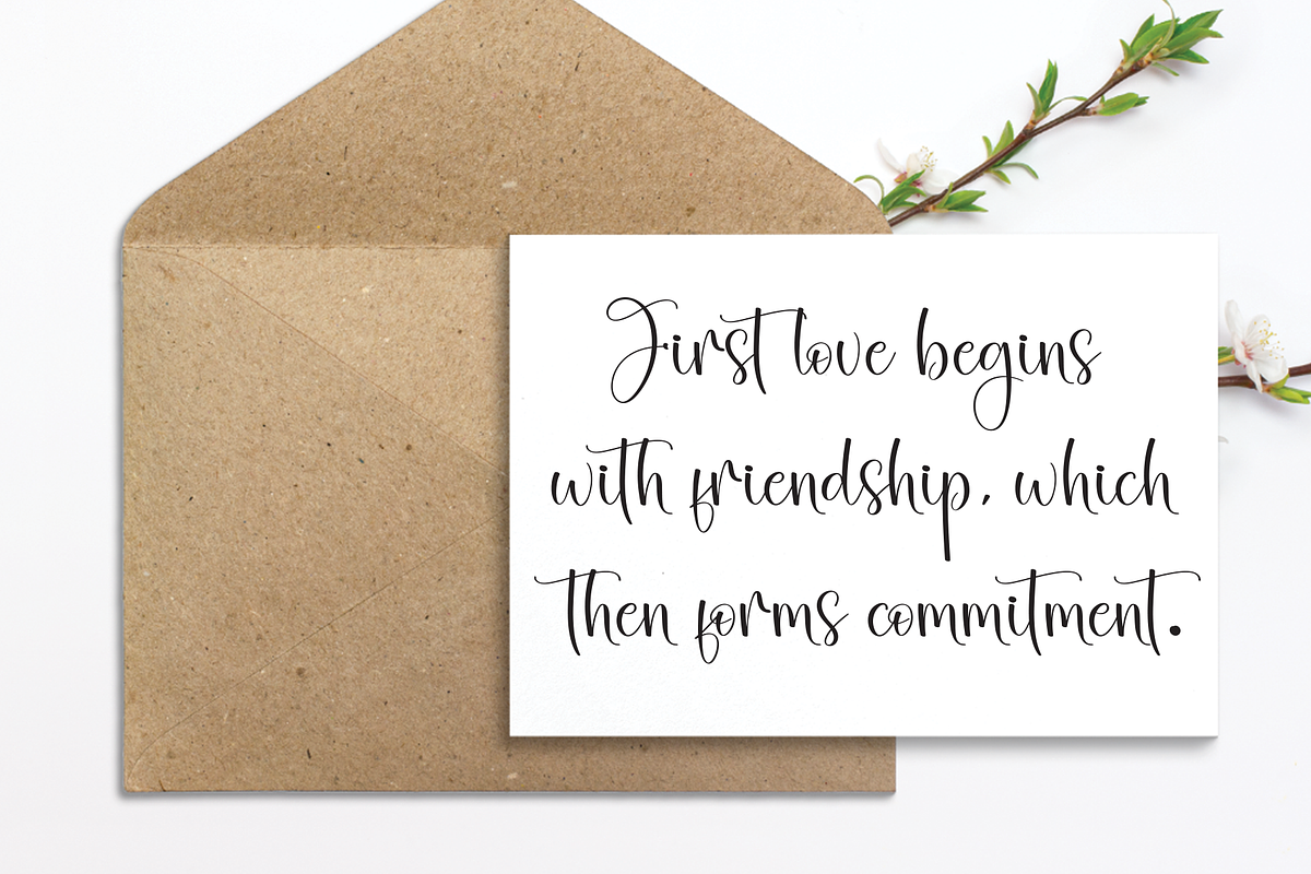 Family | Script Font, a Handwritten Font by Scratchones (Photo 4 of 8)