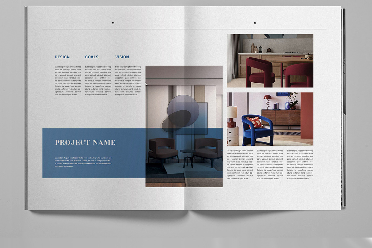 Blue Marketing Studio Brochure, a Brochure Template by Boris Cupac (Photo 7 of 7)