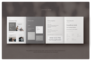 Luxury Brand Guideline Template