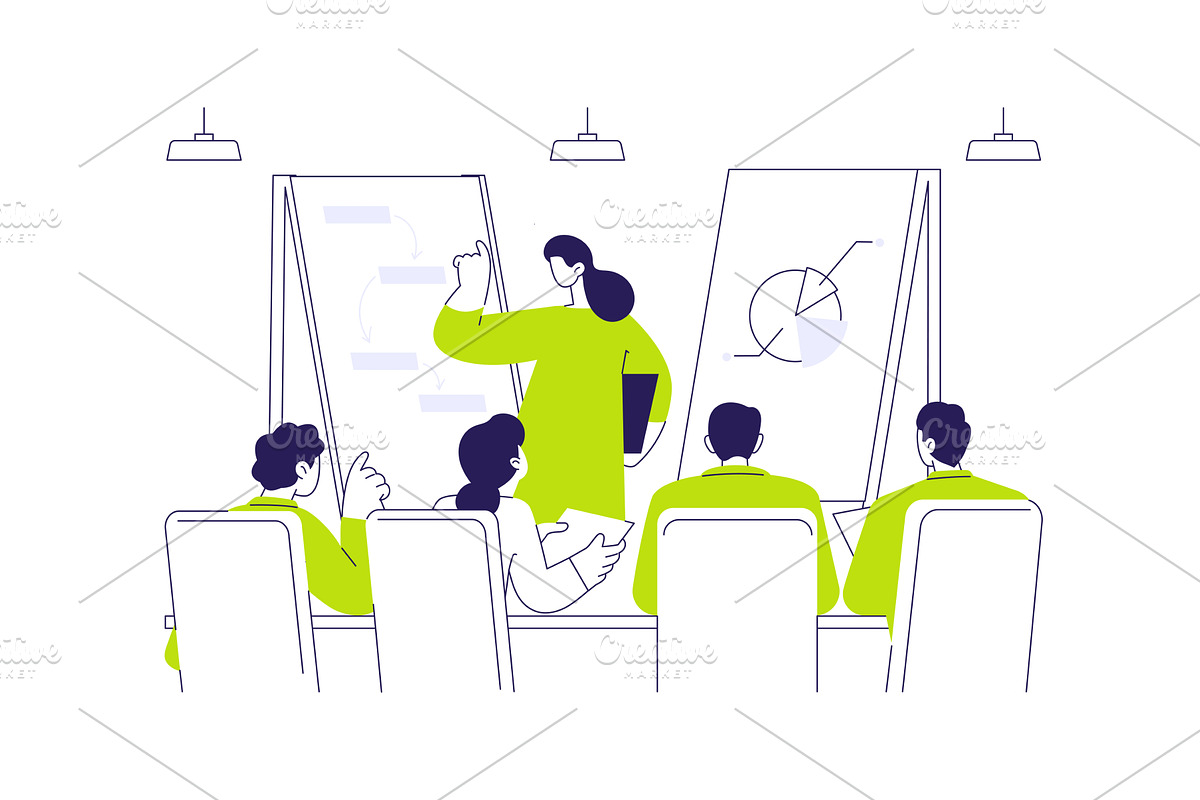 Paid training and development, a Finance Illustration by Visual Generation