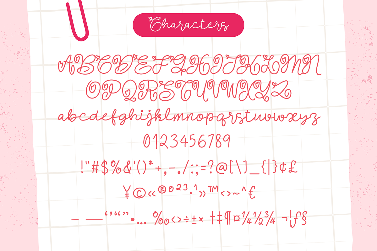 Sweet Promise is a Script font, a Handwritten Font by Brown Cupple (Photo 8 of 8)