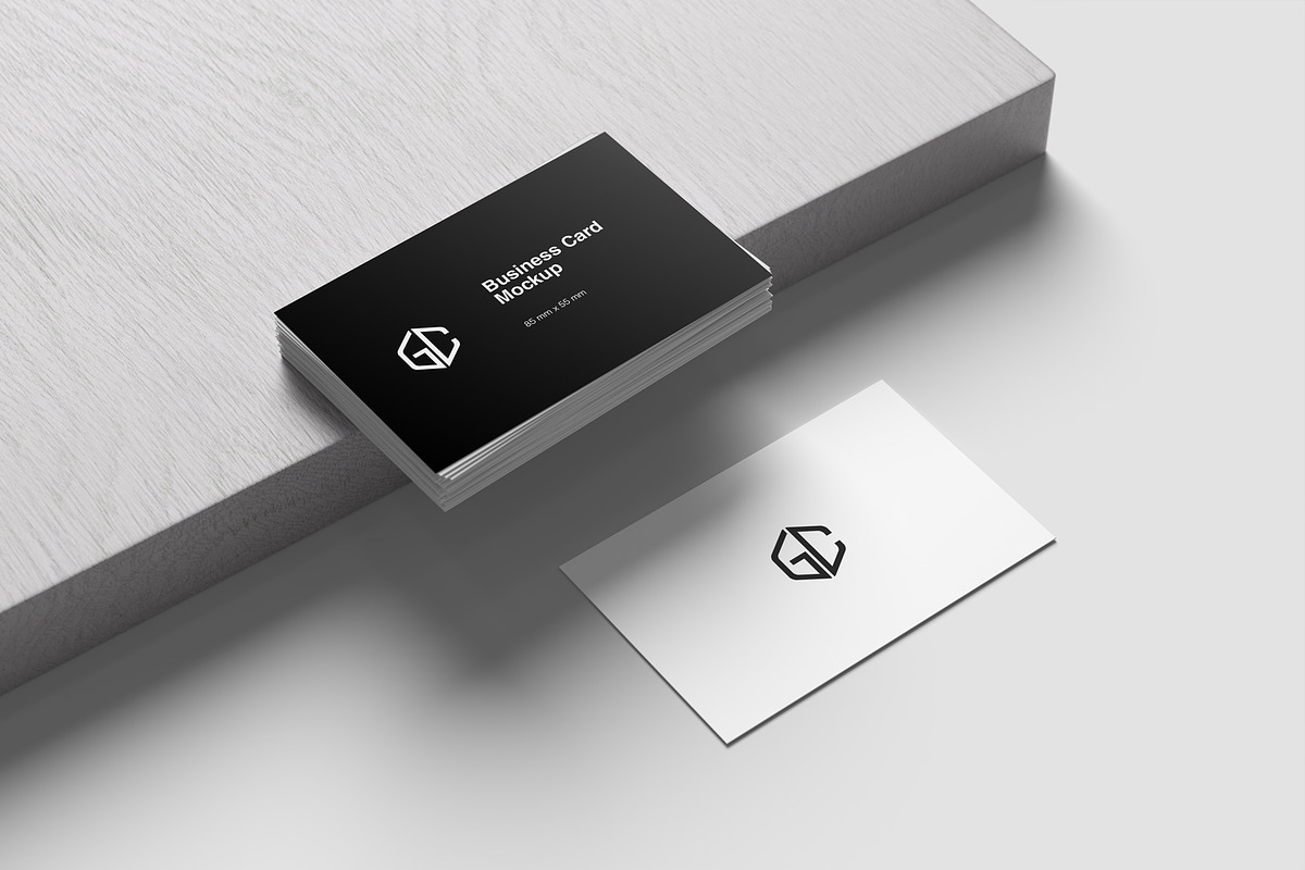 Business Card Set Mockups, an Advertising Mockup by graphiccrew (Photo 7 of 10)