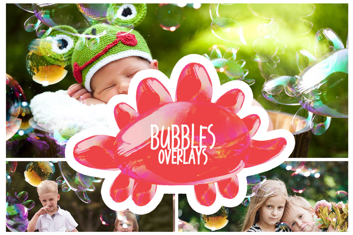 Bubbles Photoshop Overlays, a Layer Style Add-On by Creative Shop (Photo 1 of 4)