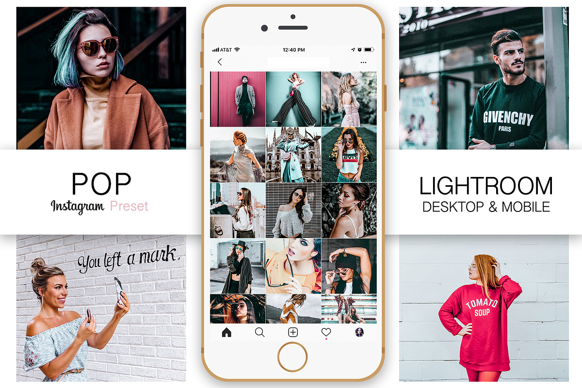 Pop Instagram Blogger Presets