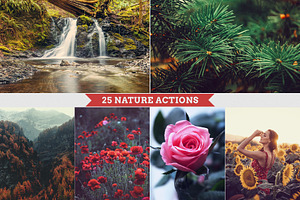 25 Nature Photoshop Actions