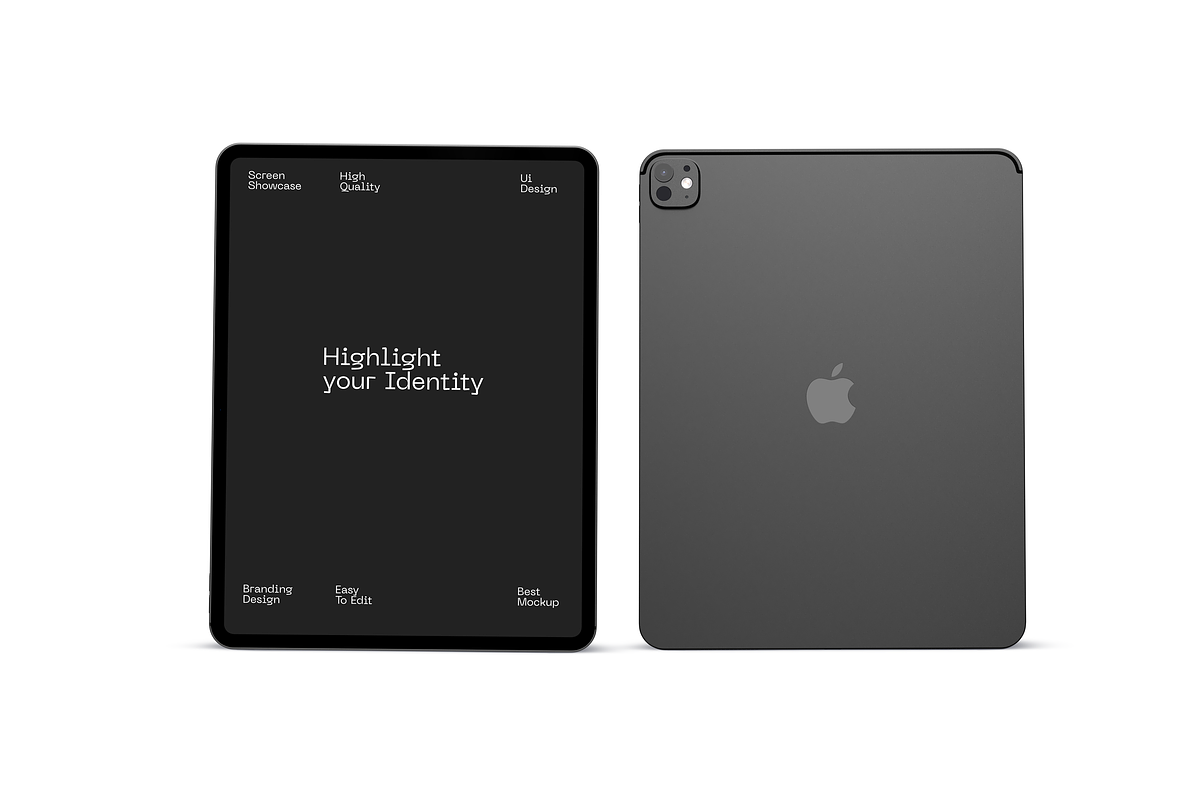 Apple iPad Pro 13-inch M4 Mockup, an iPad Mockup by Mockupdaddy (Photo 9 of 22)