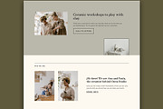 Home Page Elementor Template WP, a WordPress Template by Eva Cogollos Studio (Thumbnail 3 of 6)