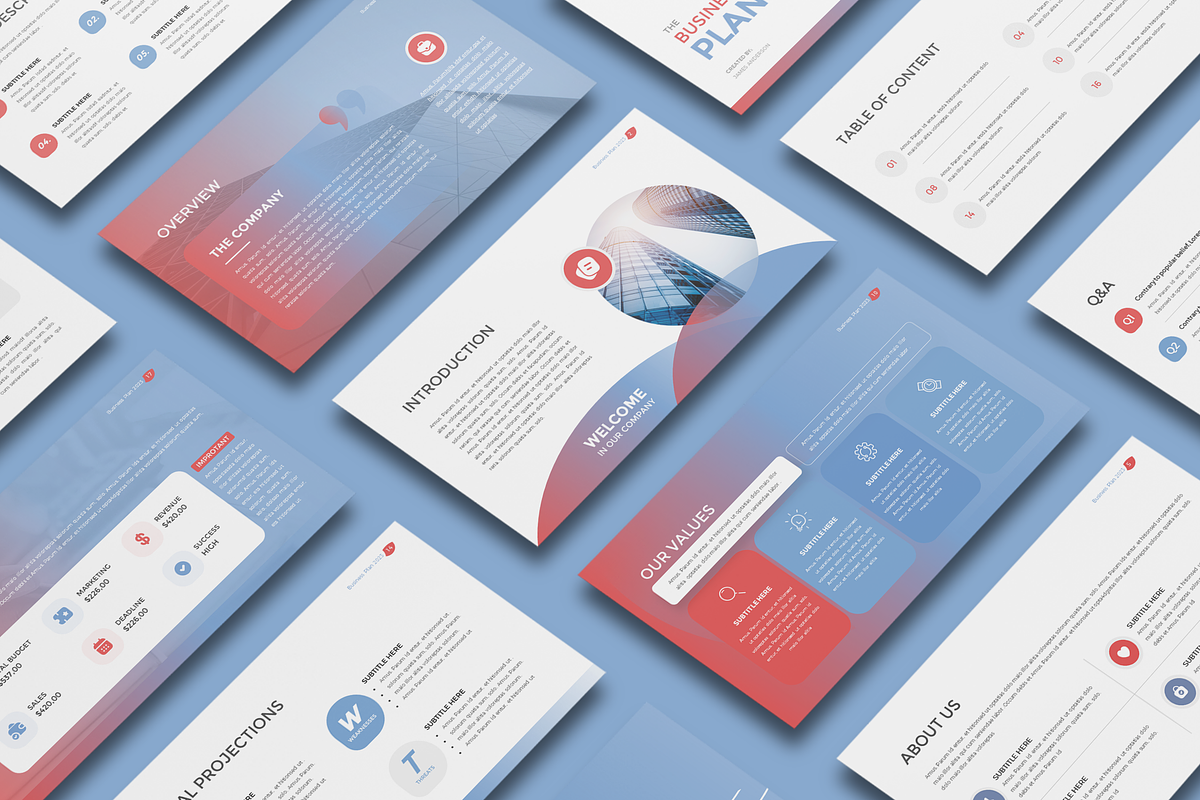 Business Plan, InDesign | PowerPoint, a Brochure Template by Template Zone (Photo 9 of 10)