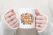 Cozy Season Png Cute Fall Png Autumn, a Graphic by Designking (Thumbnail 2 of 4)