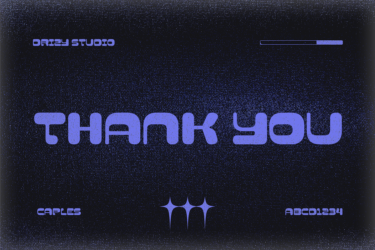 Caples - Y2K High Contrast Font, a Font by Drizy (Photo 8 of 8)