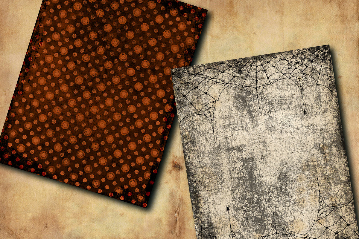 Elegant Halloween Papers - Digital, a Graphic by Graphics Candy (Photo 7 of 11)