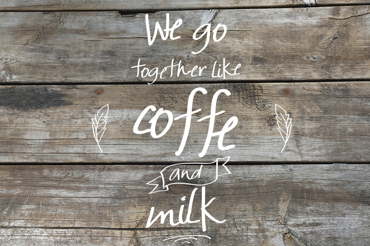 Hand drawn vector font preview 2
