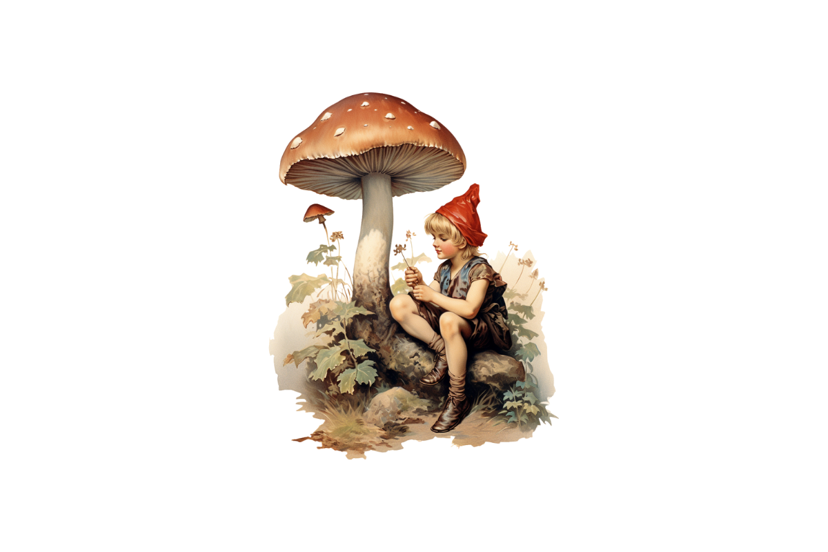 Vintage Fairy Clipart, an Object Illustration by Digital Xpress (Photo 4 of 4)