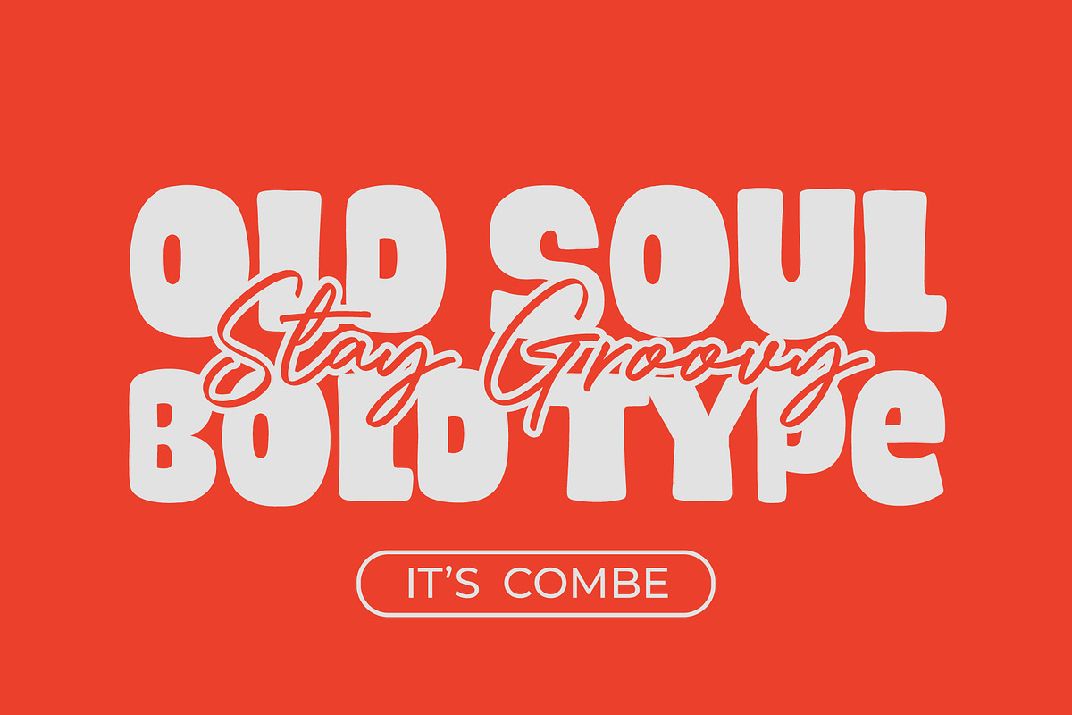 Combe - Retro Bold Sans, a Sans Serif Font by Lettermine (Photo 4 of 10)