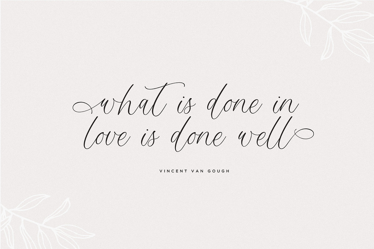 Monterey Script Font preview 3
