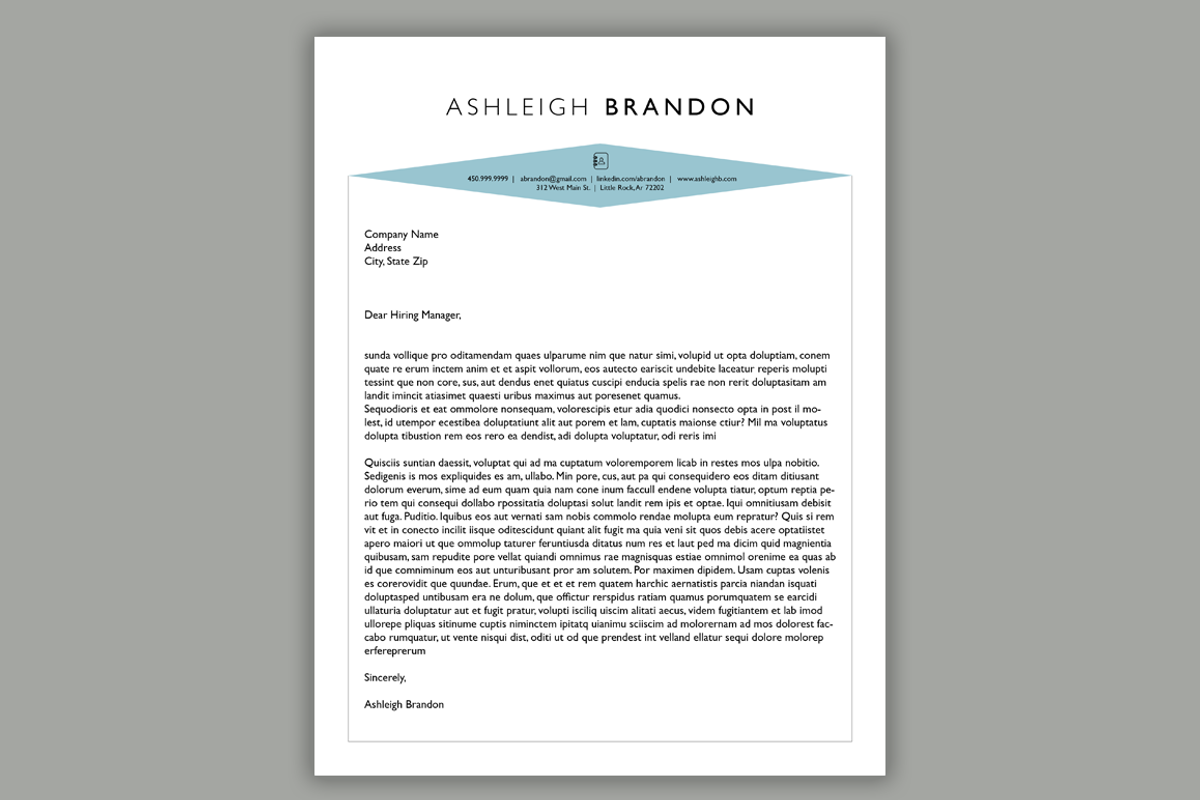 Editable Word and InDesign Resume, a Resume Template by Scribbled Napkin Design (Photo 4 of 4)