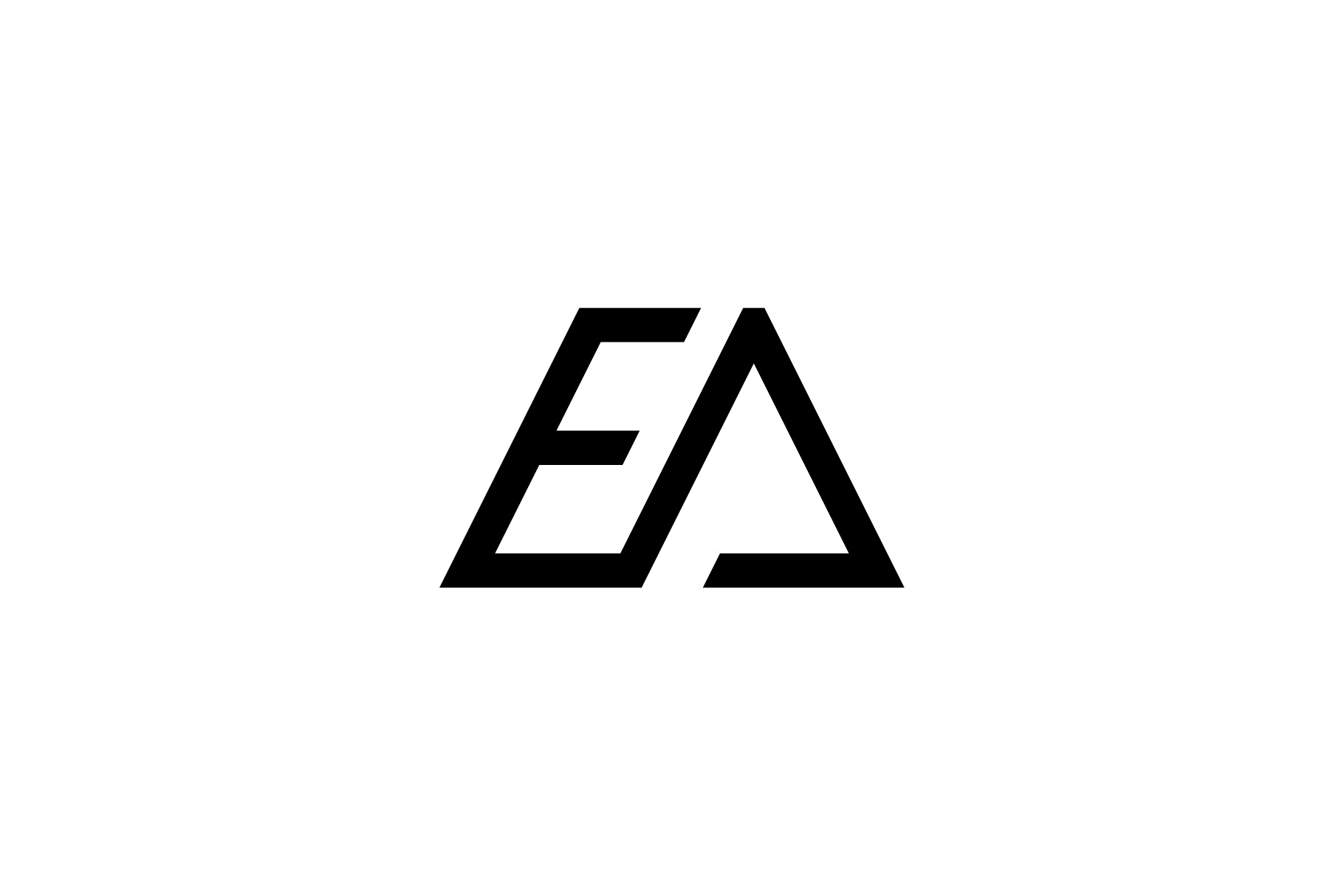 Letter E A Monogram Logo, a Branding & Logo Template by kurostd