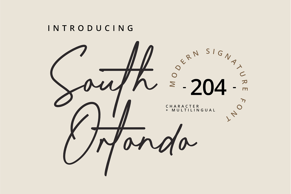 South Ortondo Font, a Handwritten Font by Muwatta Studio (Photo 1 of 10)
