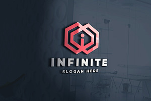 Infinity Letter i Logo, a Branding & Logo Template by Design_Planet