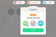 GUI - Mono Round, an UI Kit Template by LAYERLAB (Thumbnail 9 of 32)