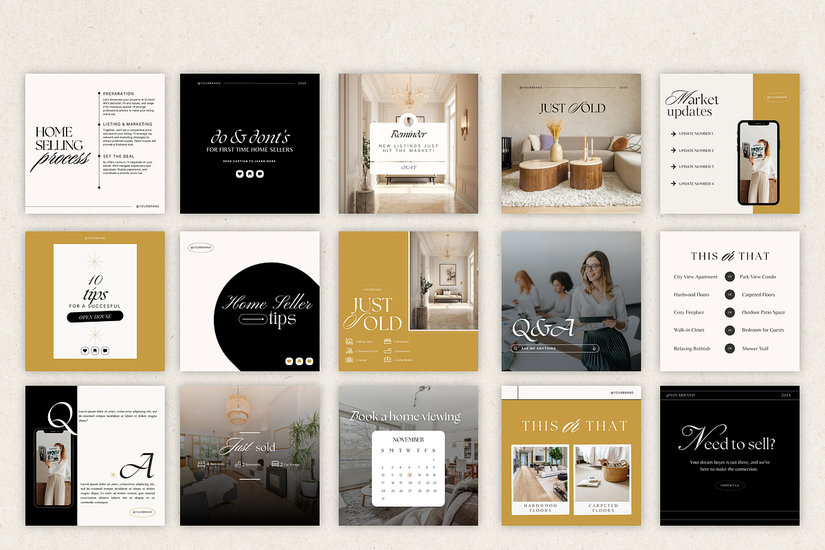 Real Estate Social Media Templates preview 6