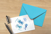 Summer sea watercolor set, an Illustration by Watercolor & sketches (Thumbnail 6 of 7)