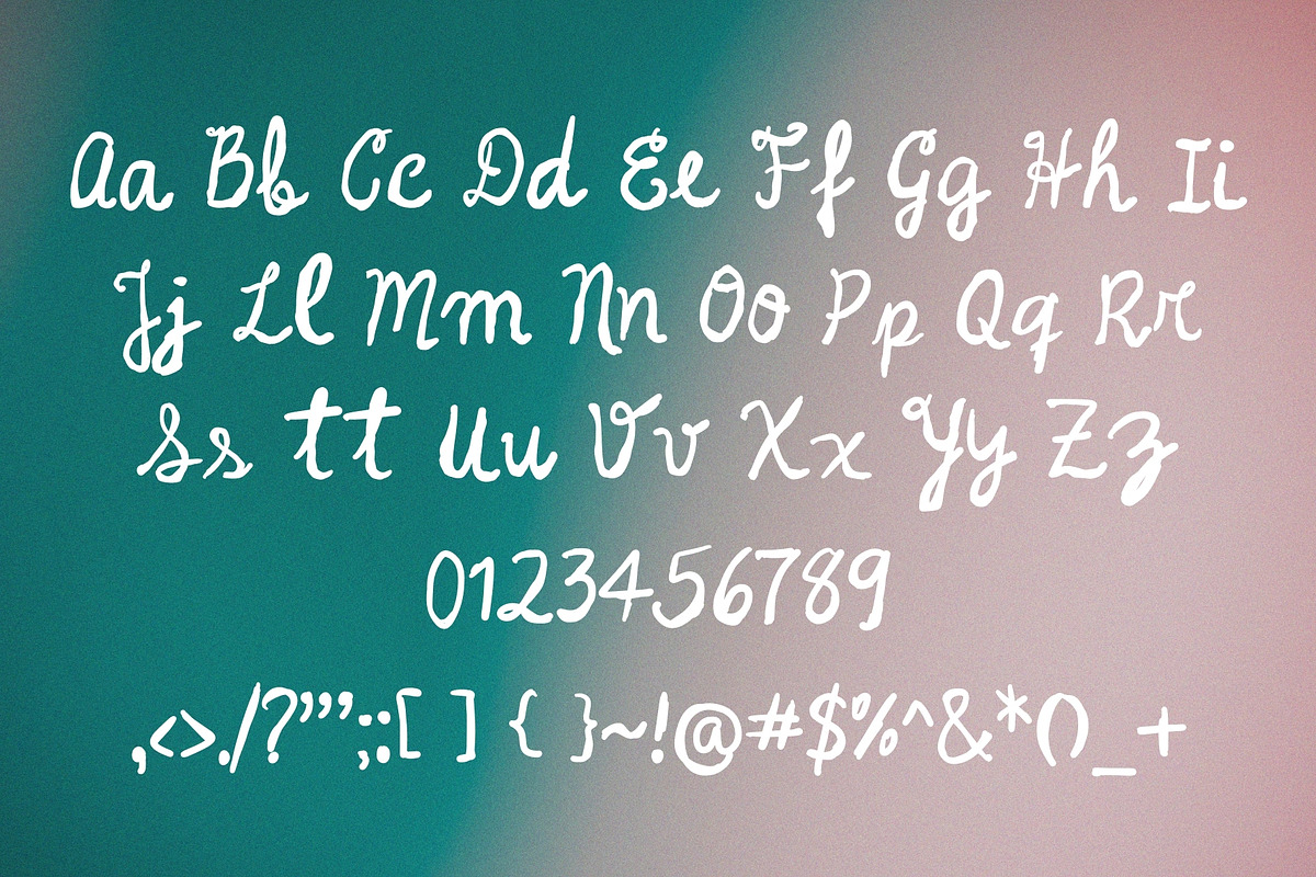 Honey Dream Script Handwritten Font, a Handwritten Font by Honey Island Studio (Photo 3 of 5)