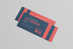 Gift Voucher Mockup