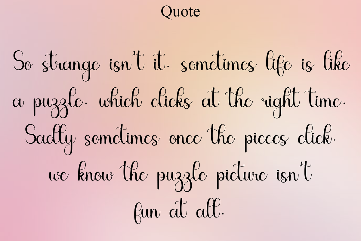 Summer Shunshine, a Handwritten Font by InermediaSTUDIO (Photo 2 of 8)