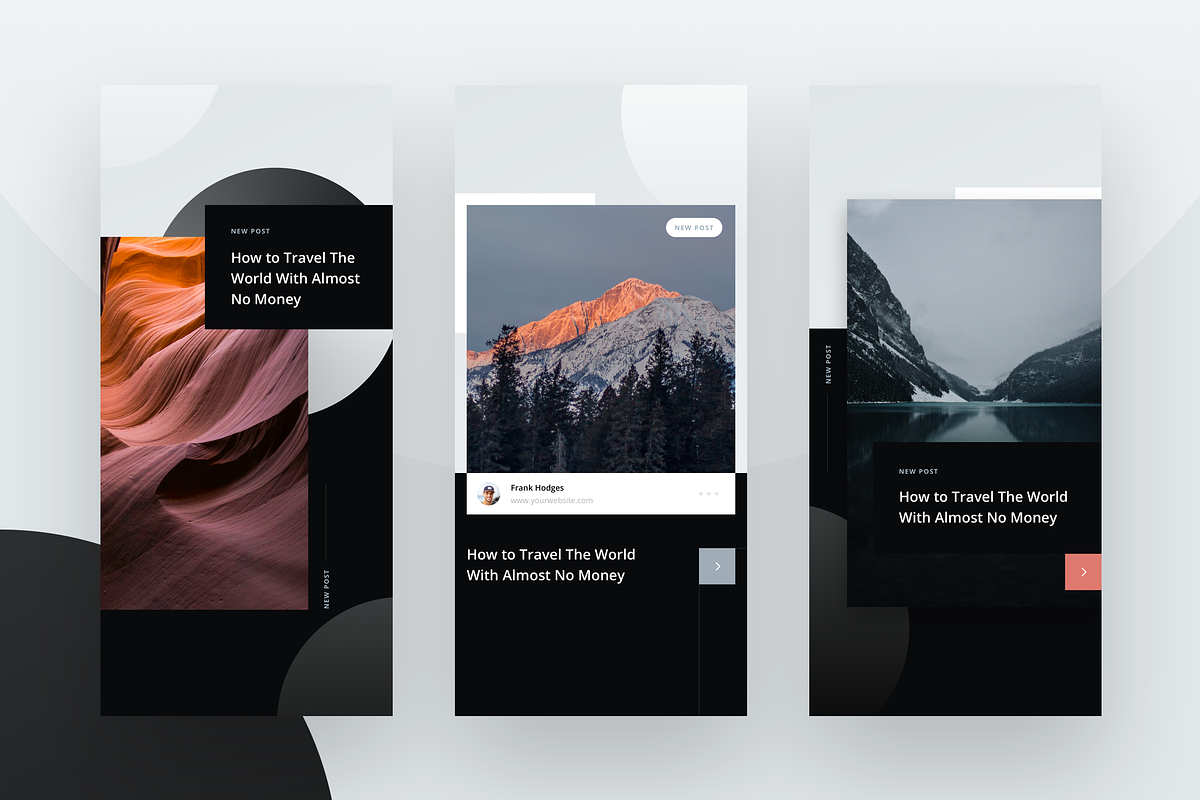 10 Instagram Stories Templates, a Social Media Template by Petr Knoll (Photo 2 of 7)